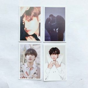 V Taehyung BTS Bangtan Boys Photocards Lot of 4